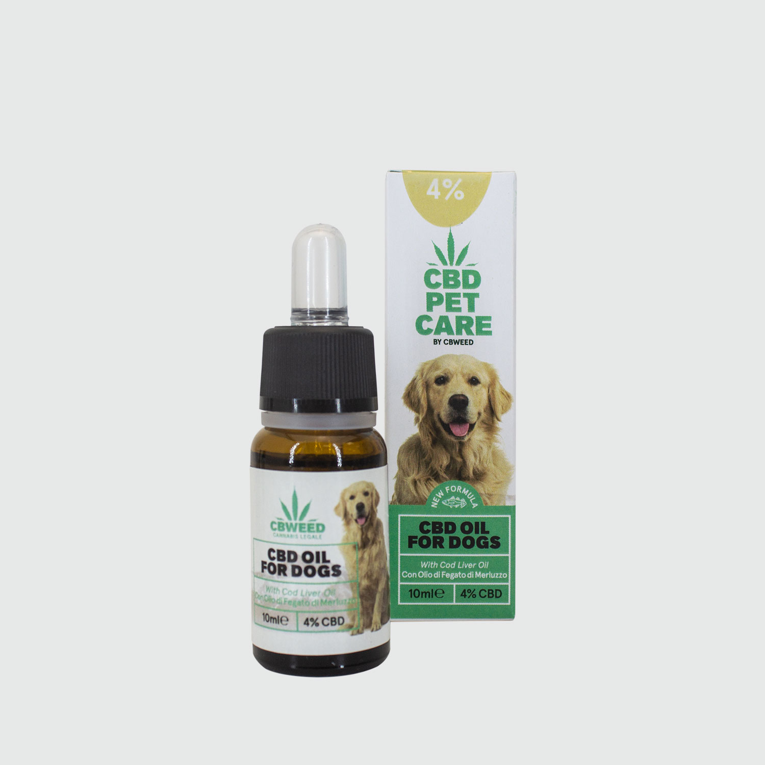 Huiles CBD 4% pour Chiens