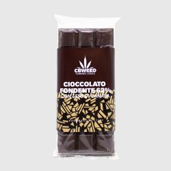 Tablette de chocolat noir aux Graines de Chanvre 100GR